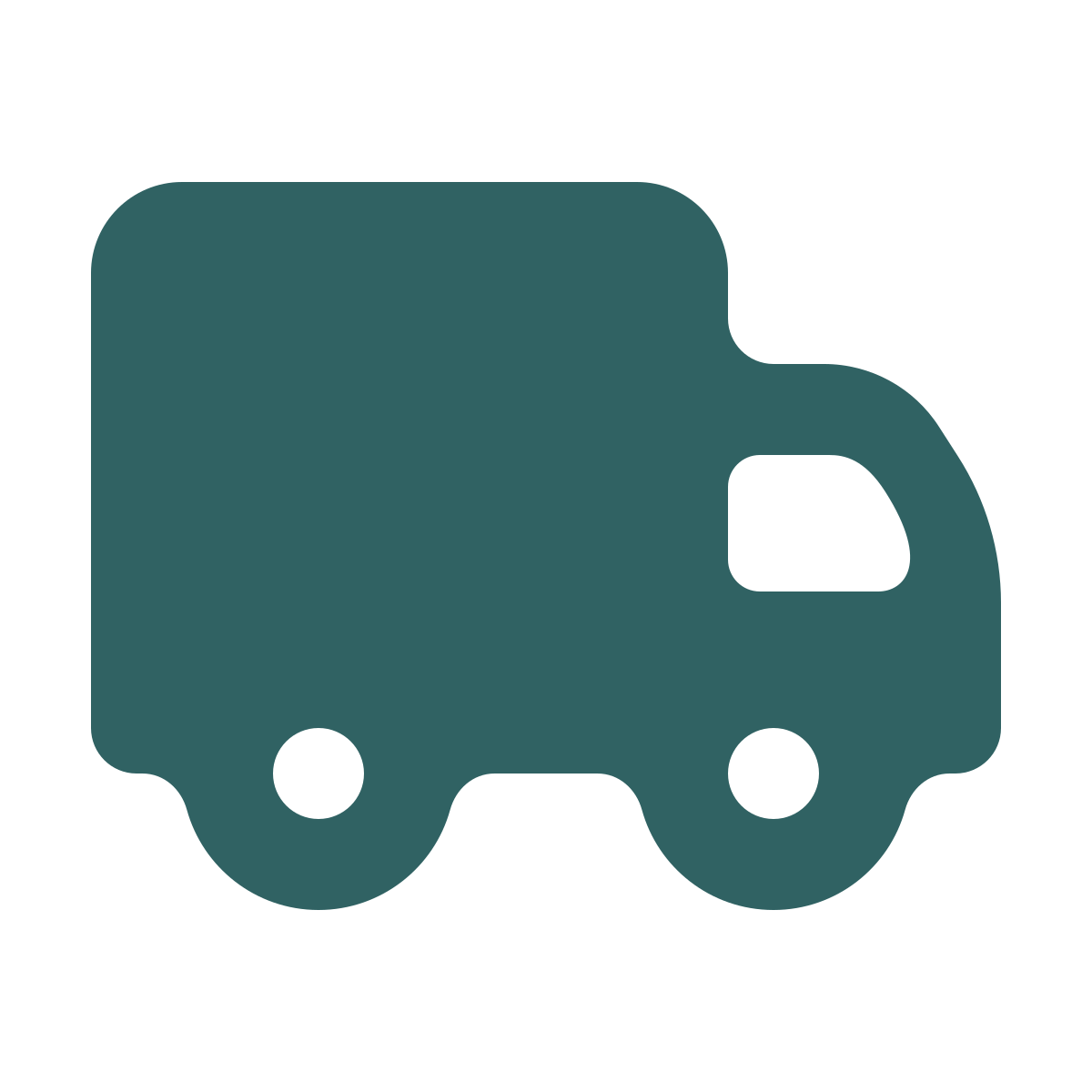 softteal style truck icon