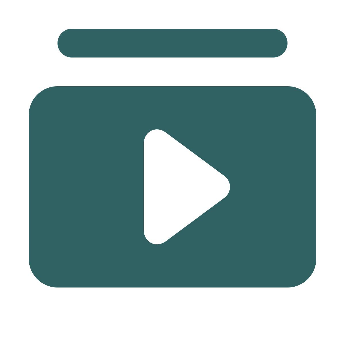 softteal style liste de lecture vidéo icon