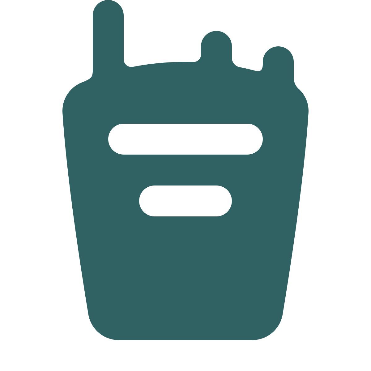 softteal style walkie talkie icon