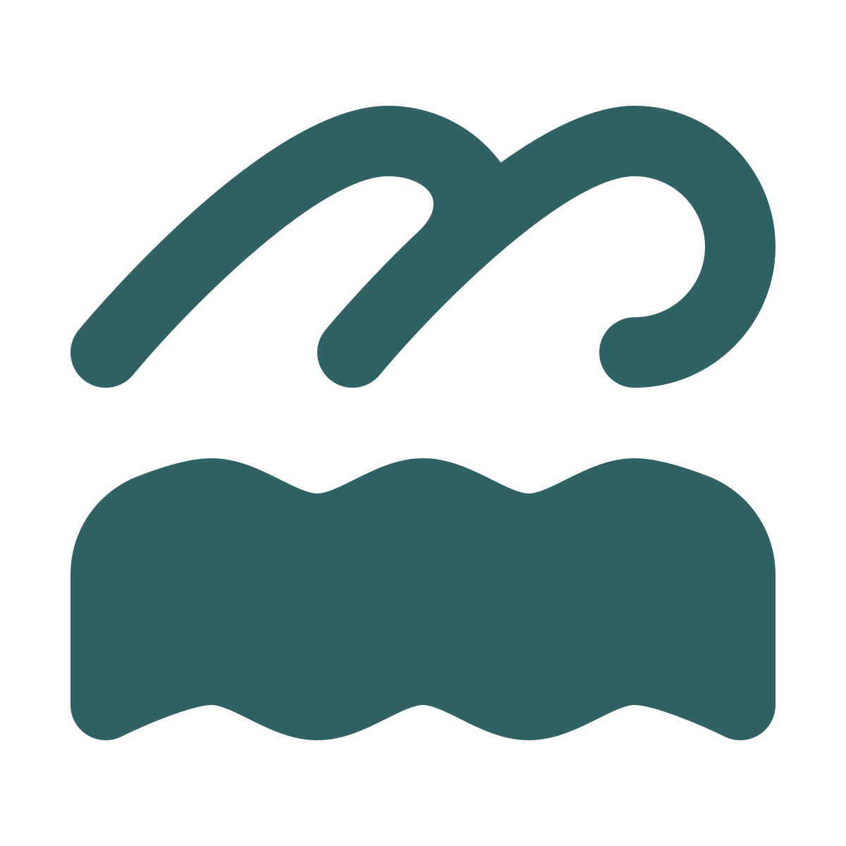 softteal style water element icon