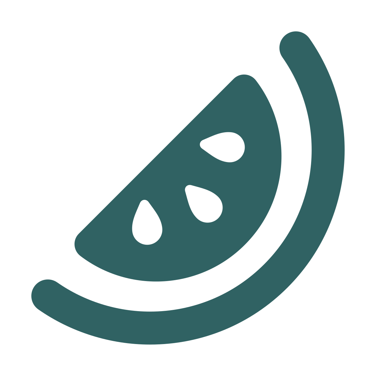 softteal style watermelon icon