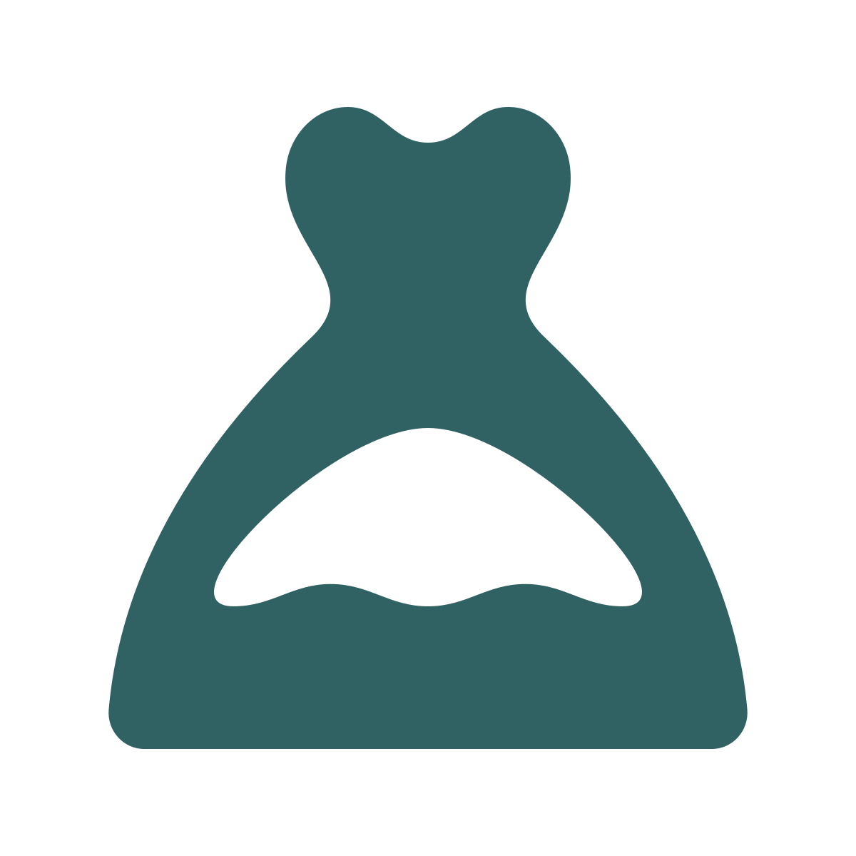 softteal style wedding dress icon