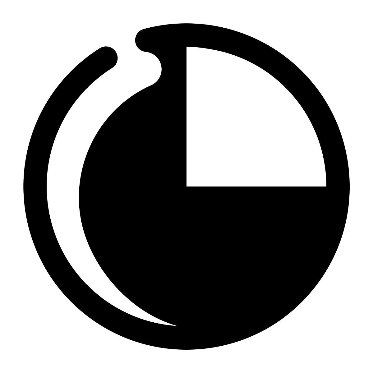 stamp style 90 degrees icon