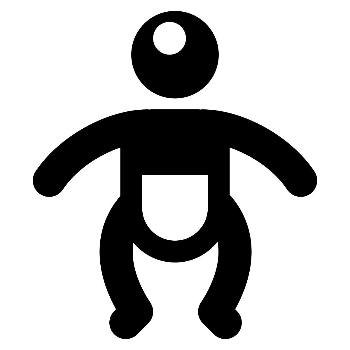 stamp style bebé icon