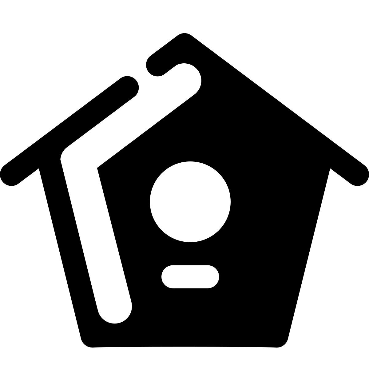 stamp style casa de aves icon