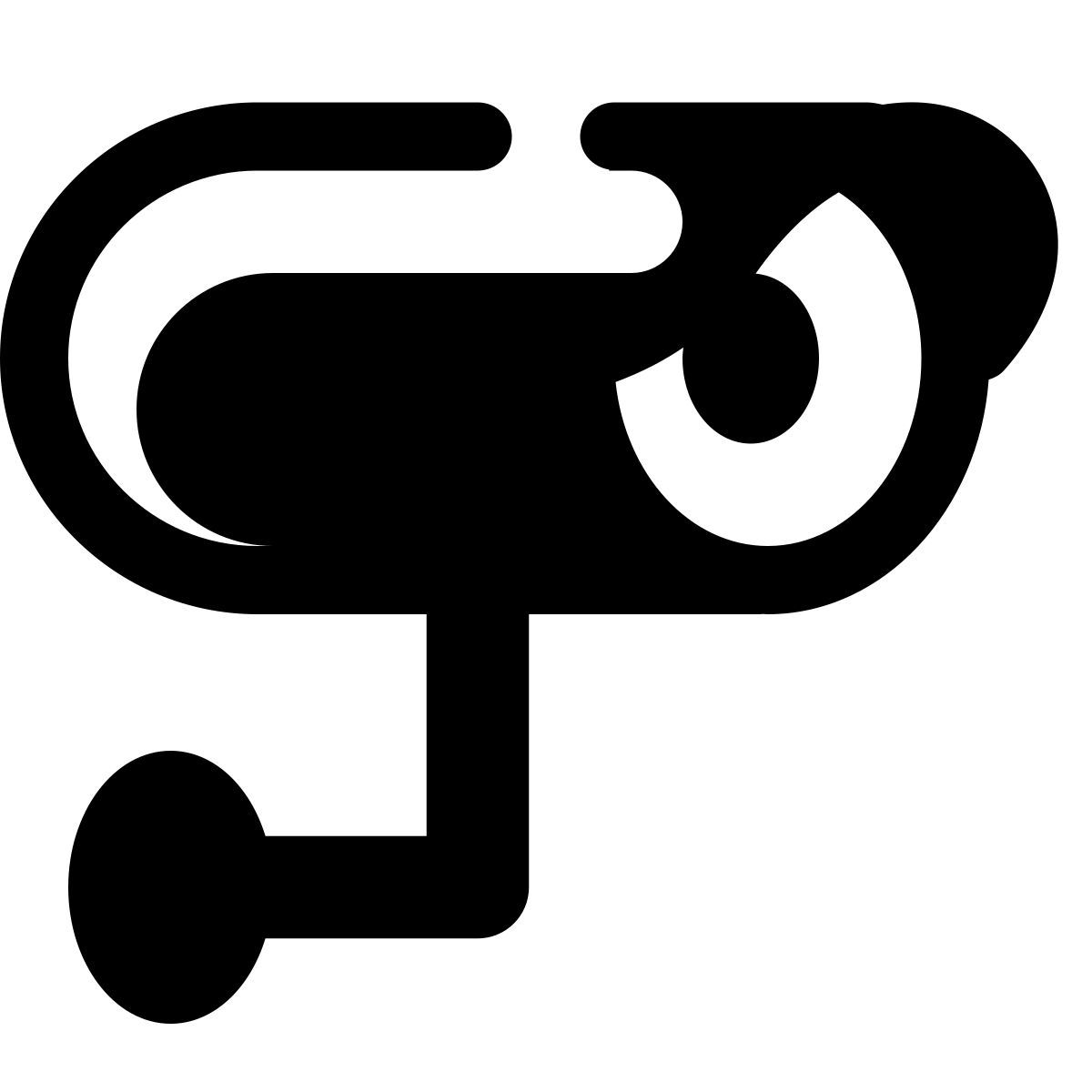 stamp style bullet camera icon