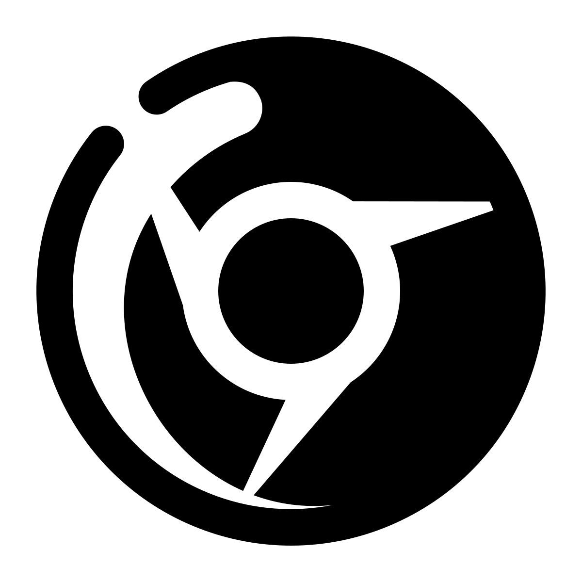 stamp style chrome icon