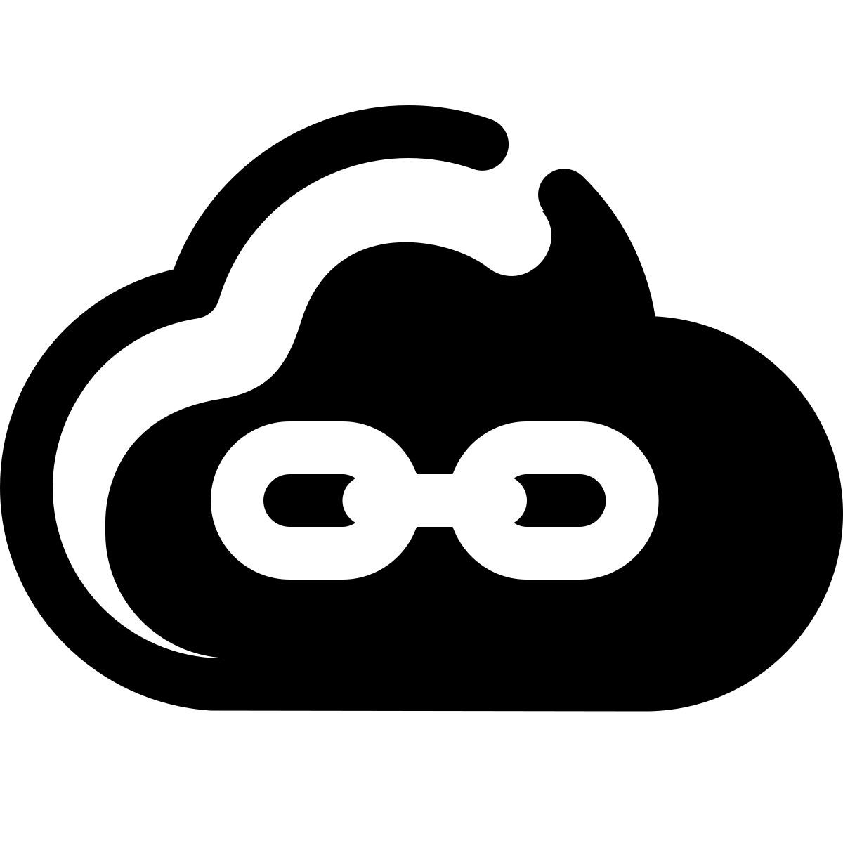 stamp style 云连接 icon