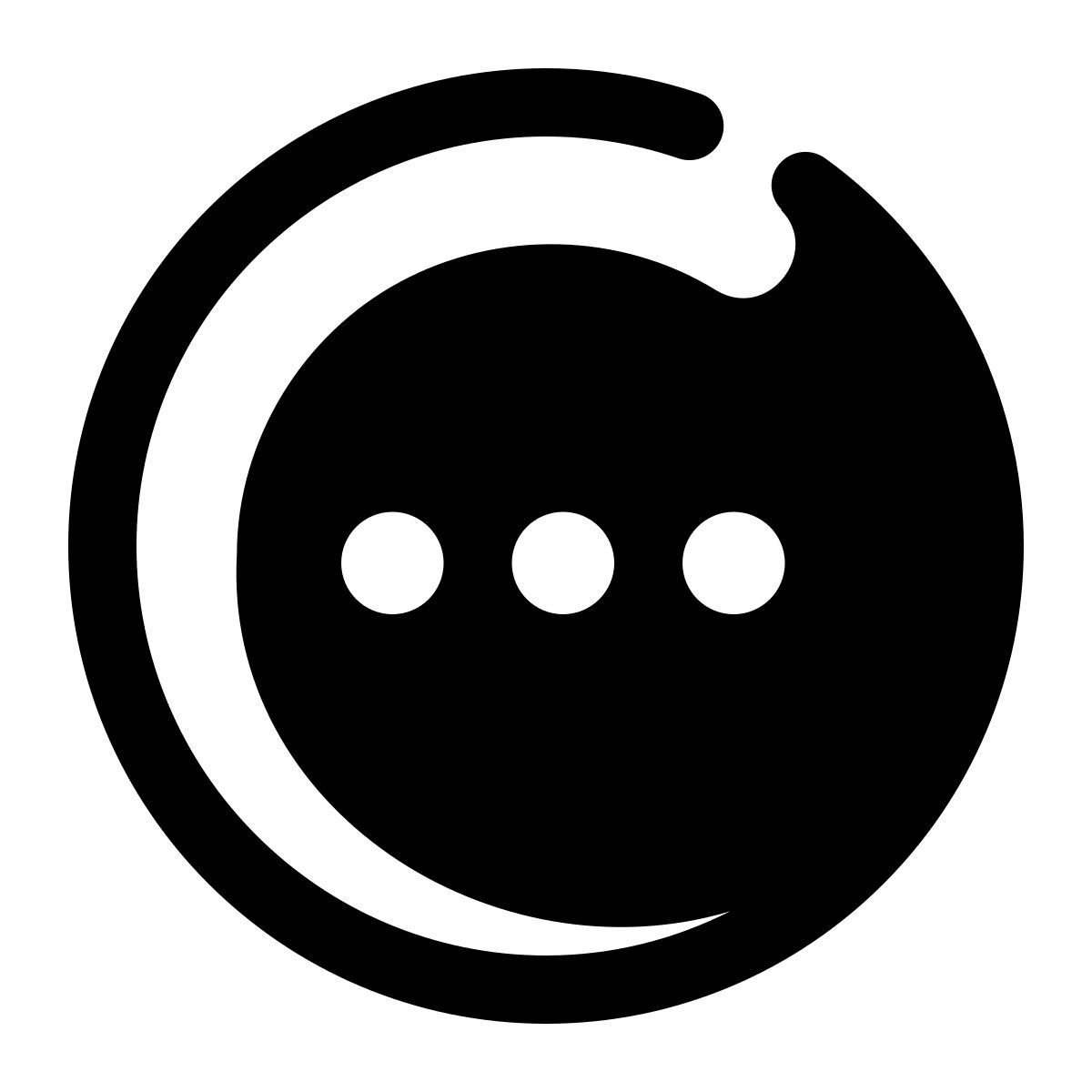 stamp style view more icon