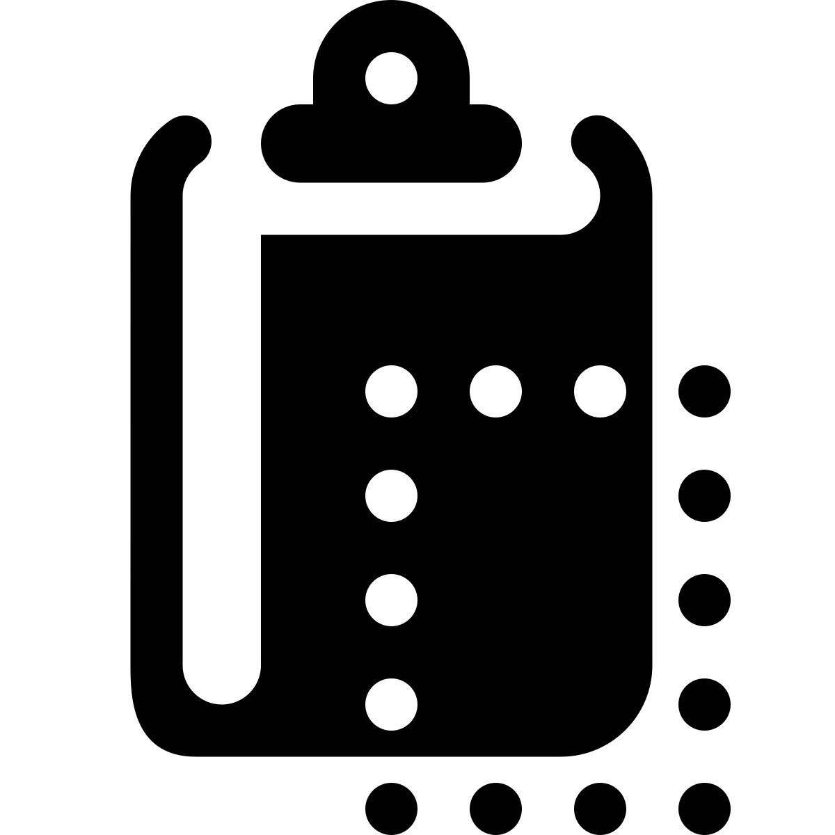 stamp style copy to clipboard icon