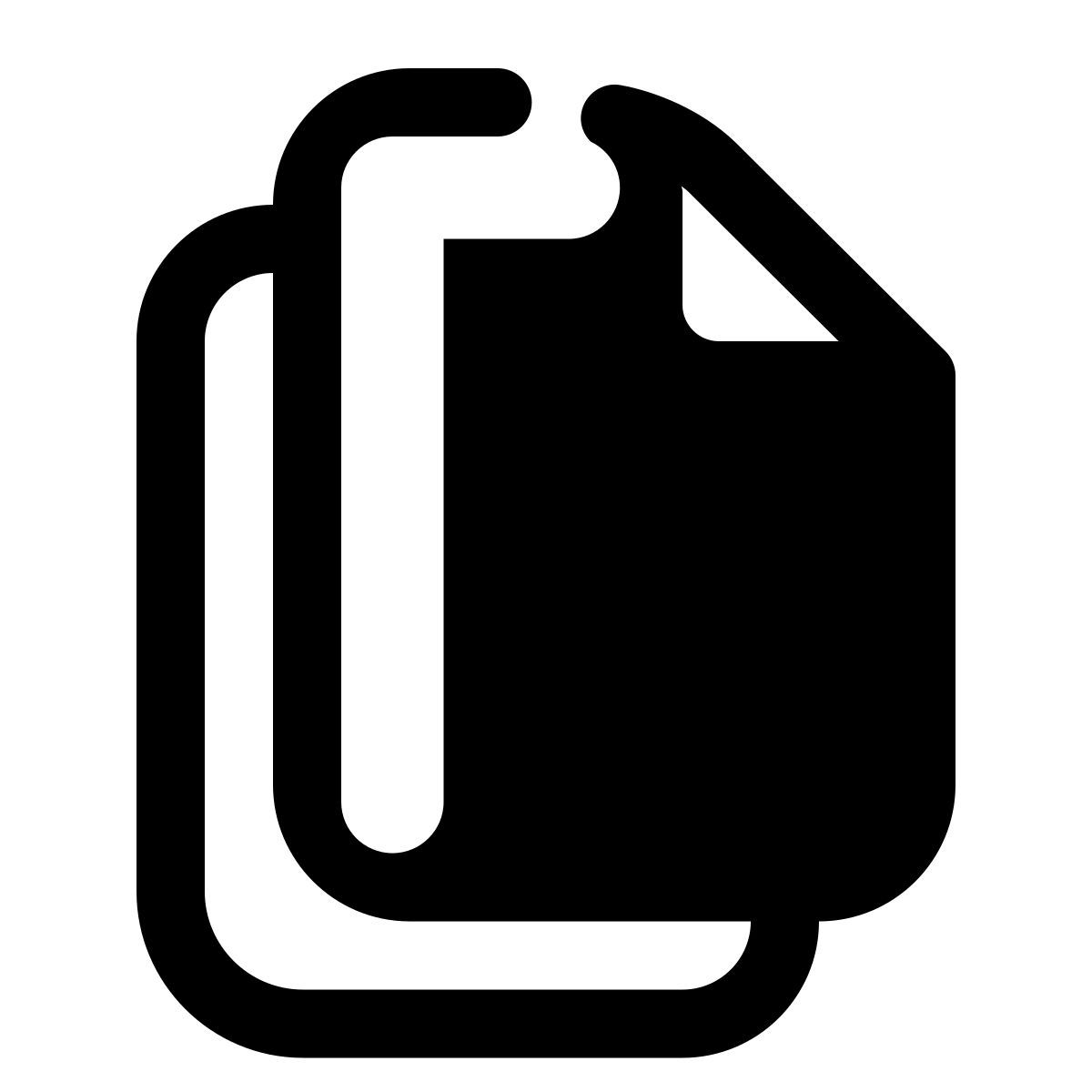 stamp style copy icon