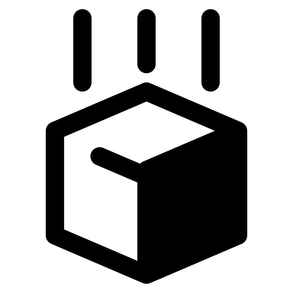 stamp style breakable icon