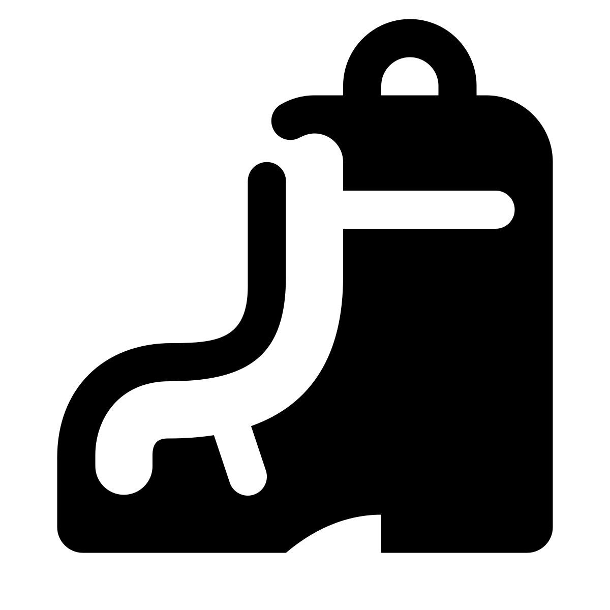 stamp style work boot icon