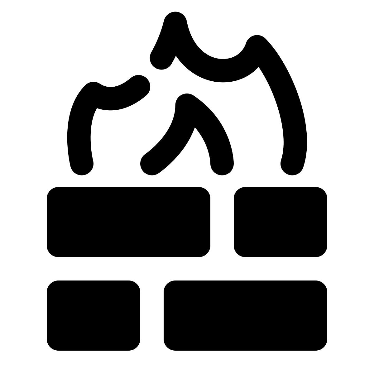 stamp style 방화벽 icon