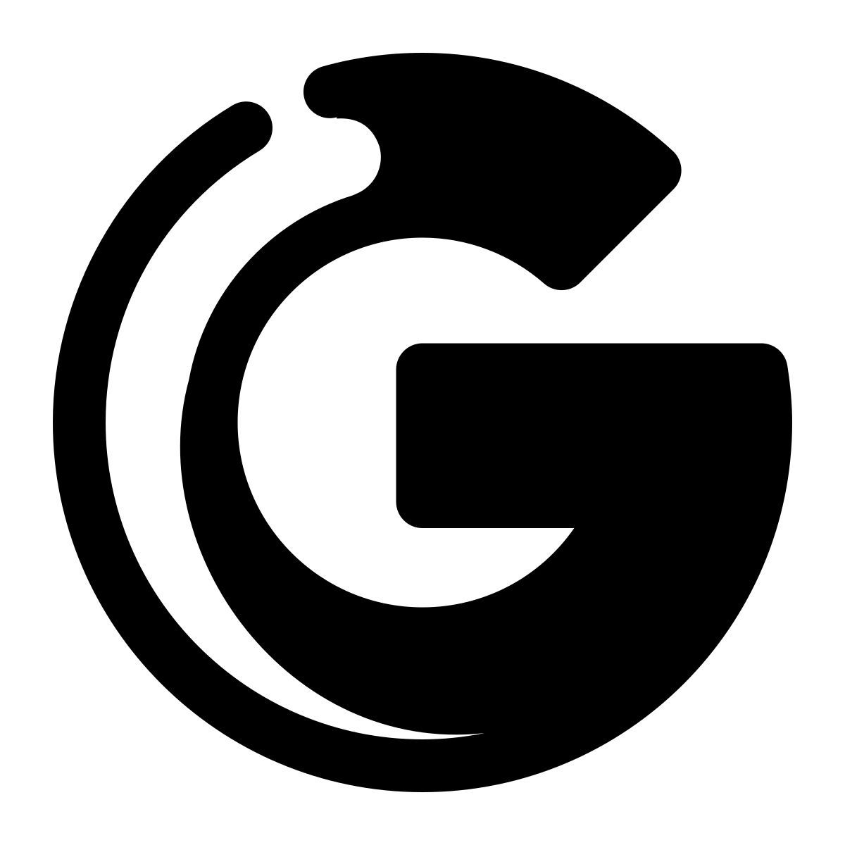 stamp style logotipo de google icon