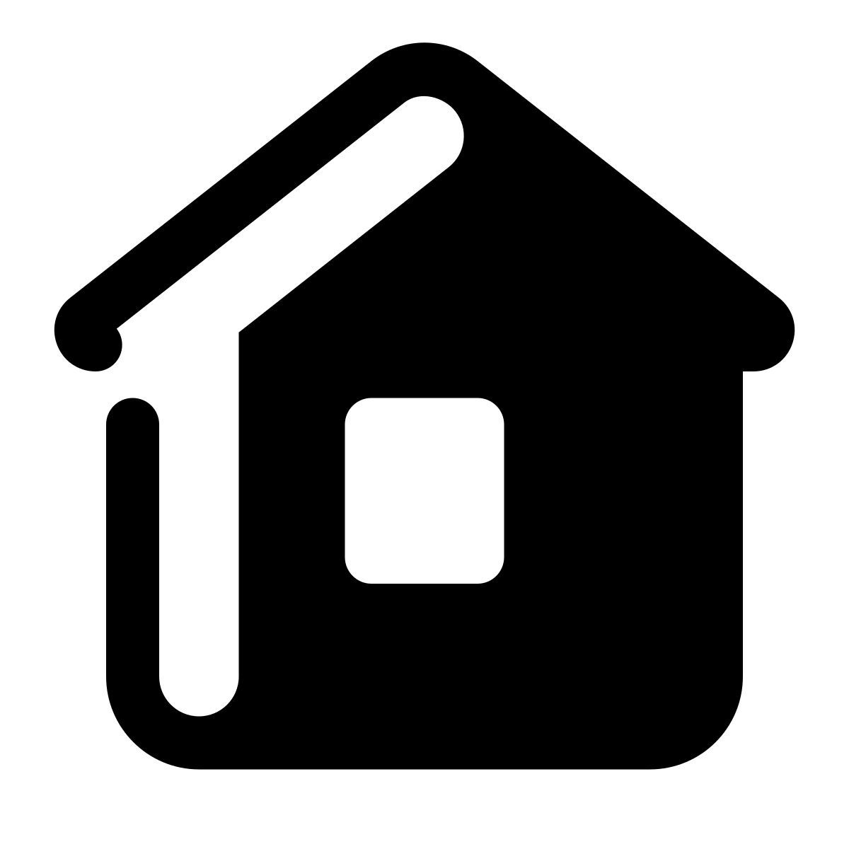 stamp style 집 icon