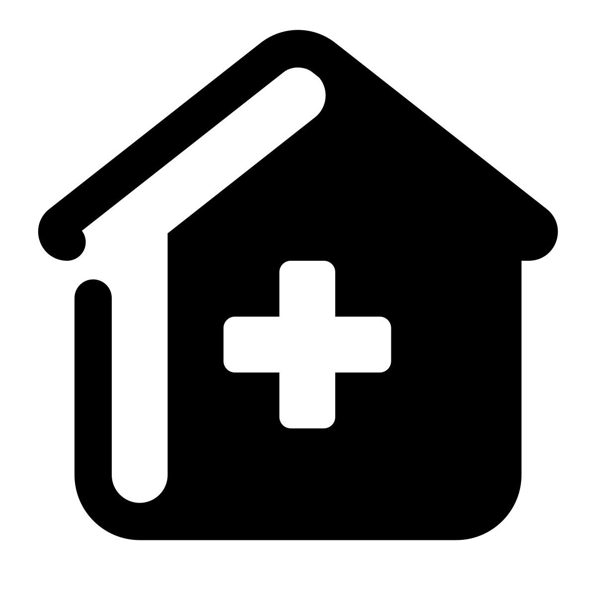 stamp style hôpital icon