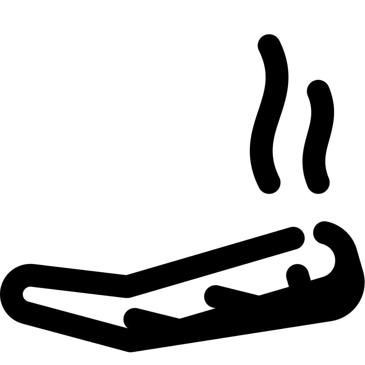 stamp style gemeinsam icon