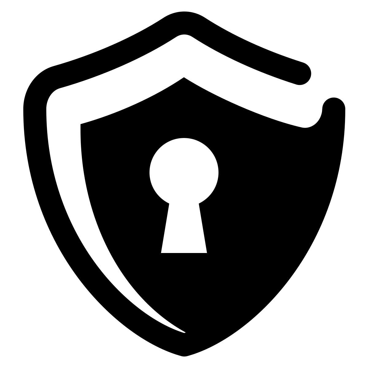 stamp style seguridad icon