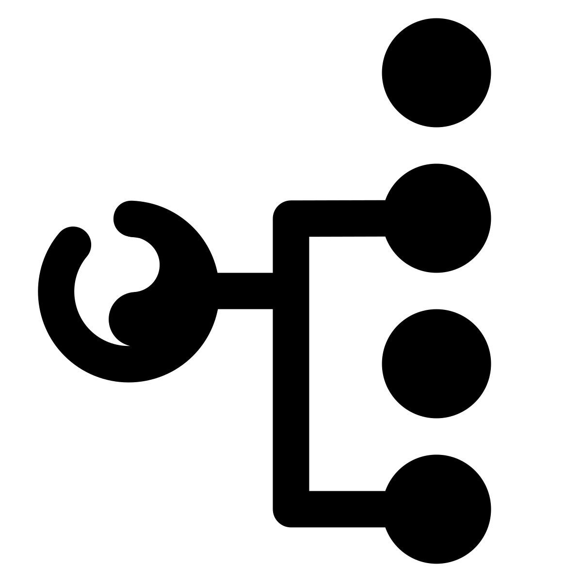 stamp style multicast icon