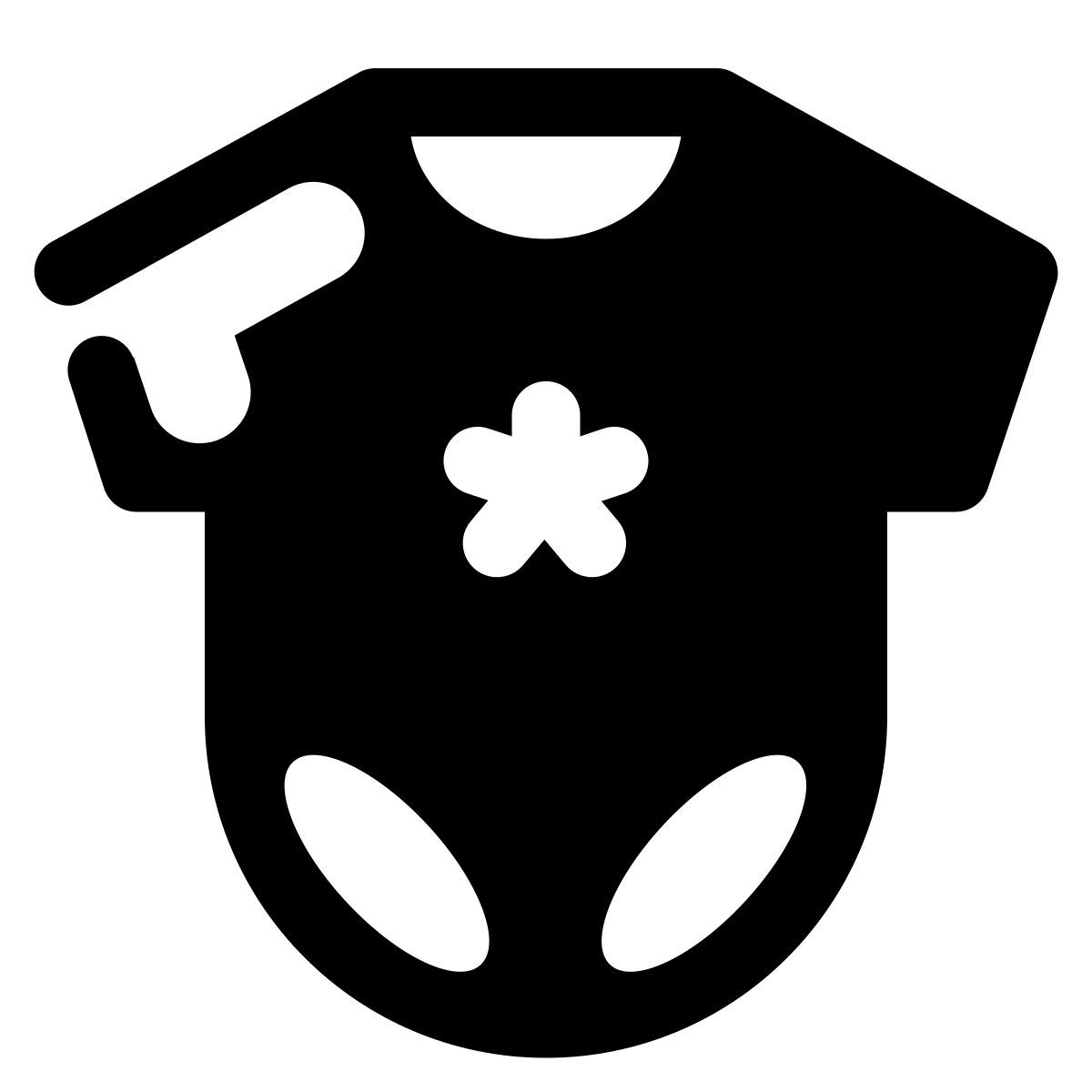 stamp style onesie icon