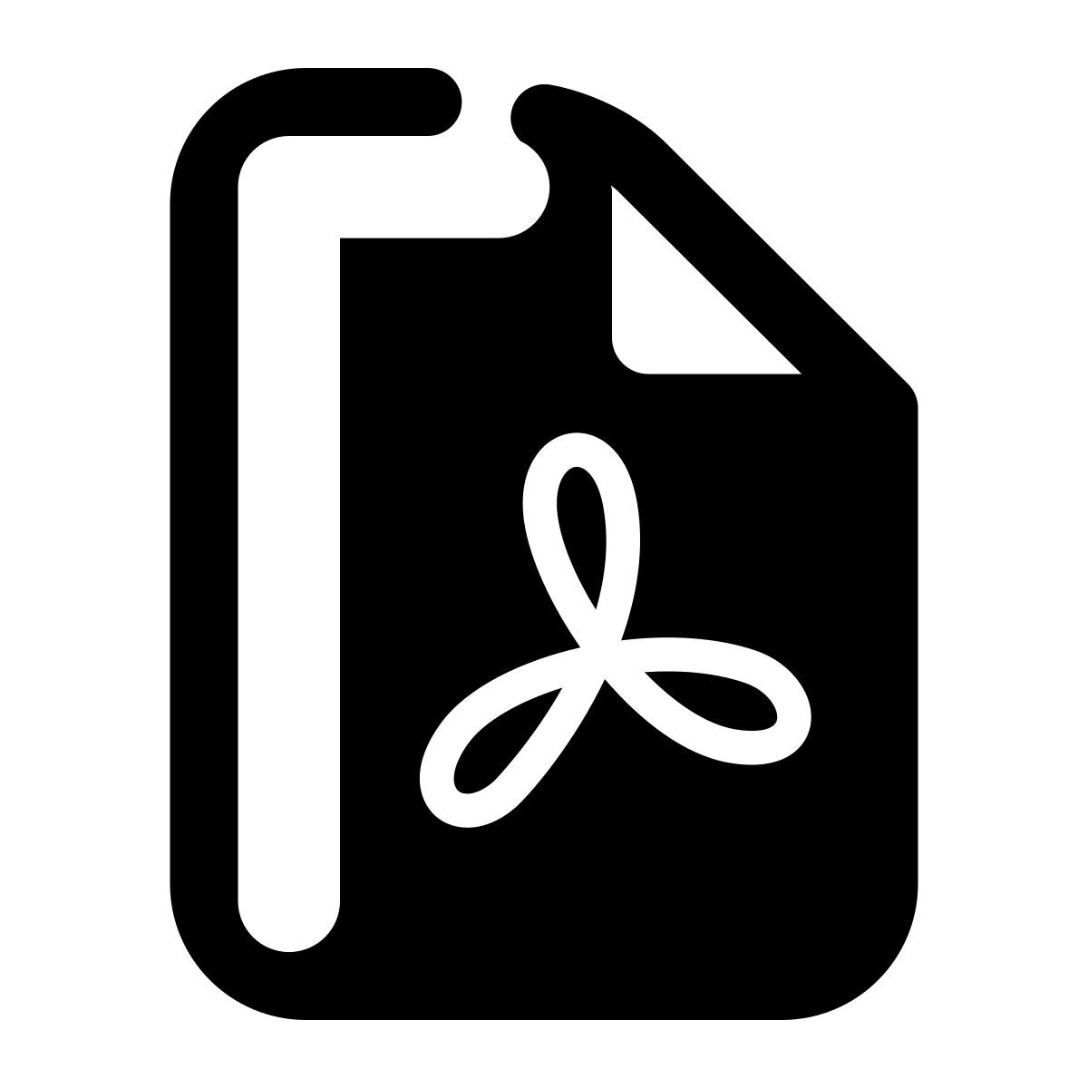 stamp style pdf icon