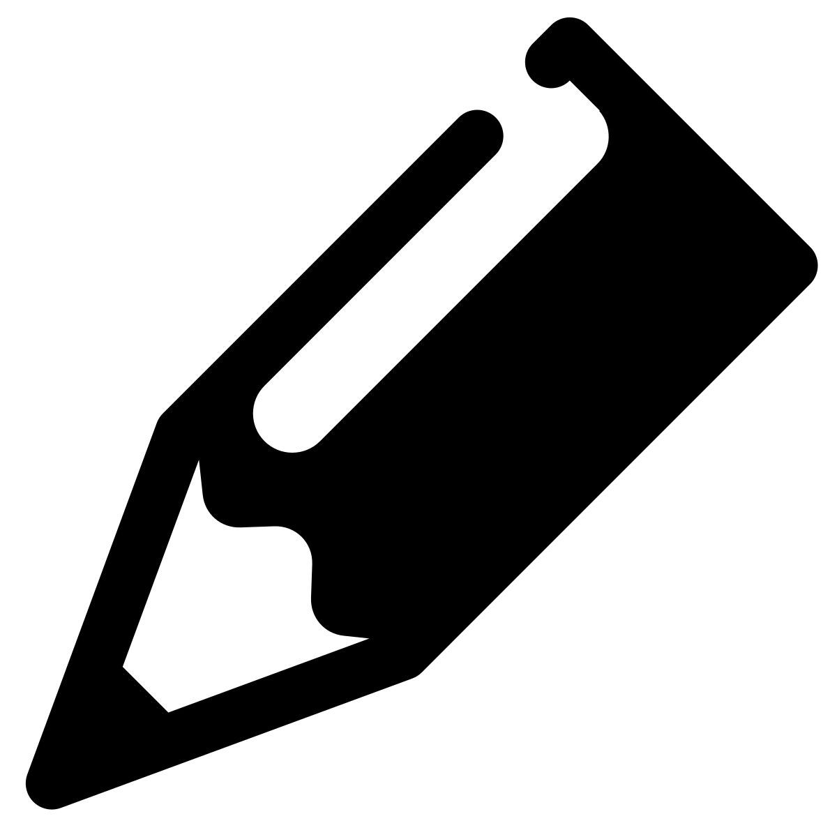 stamp style pencil drawing icon