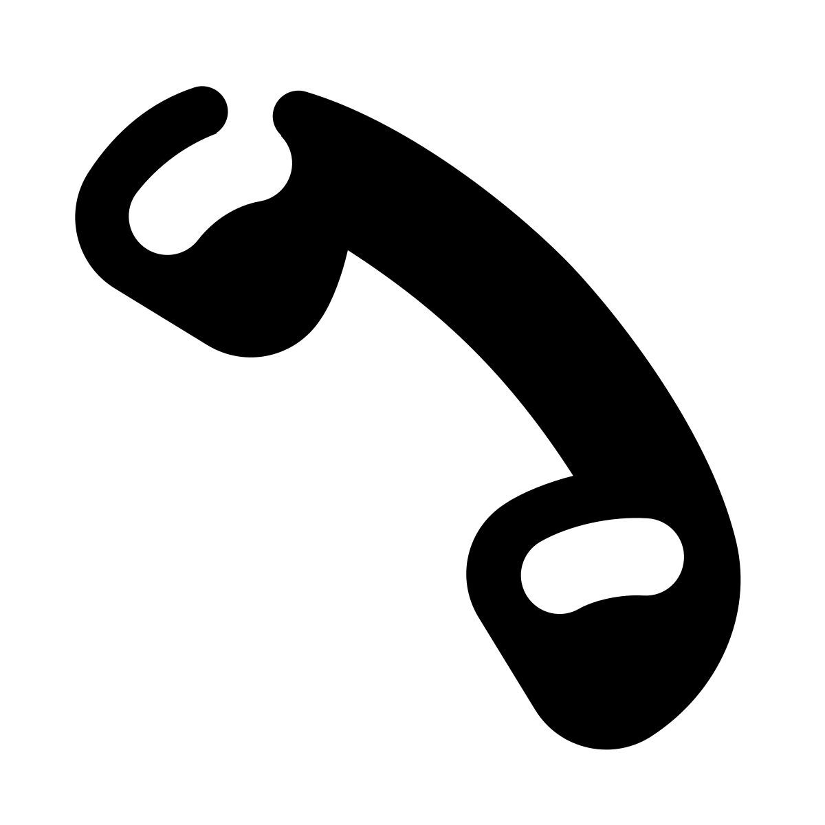 stamp style call icon