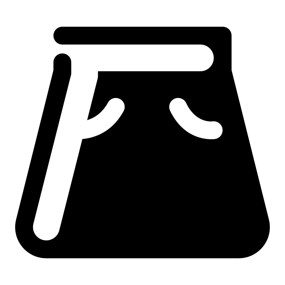 stamp style skirt icon