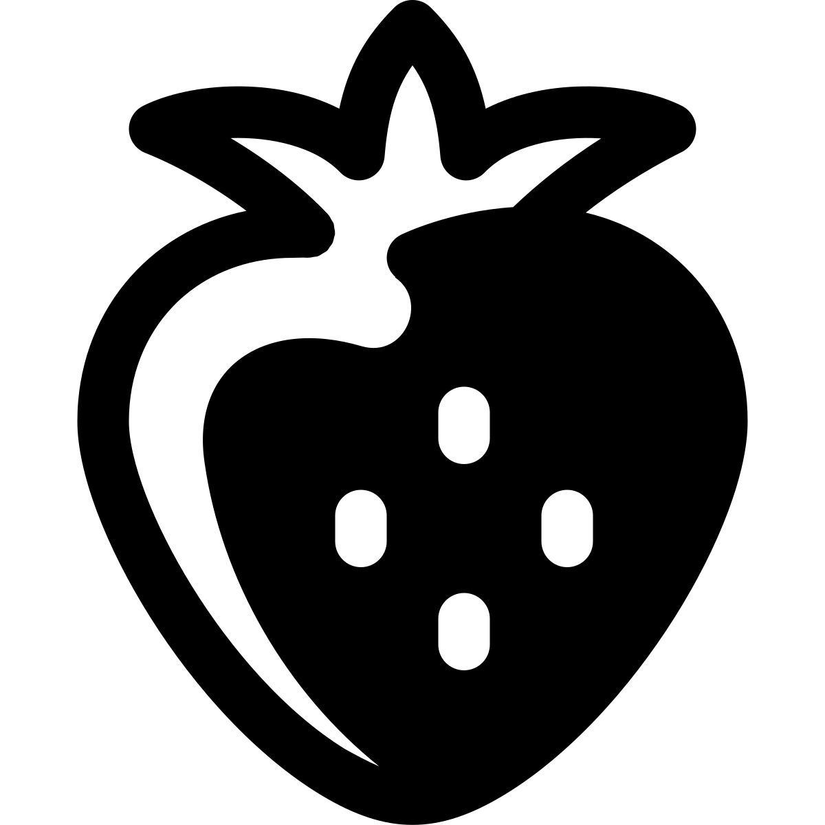 stamp style fragola icon