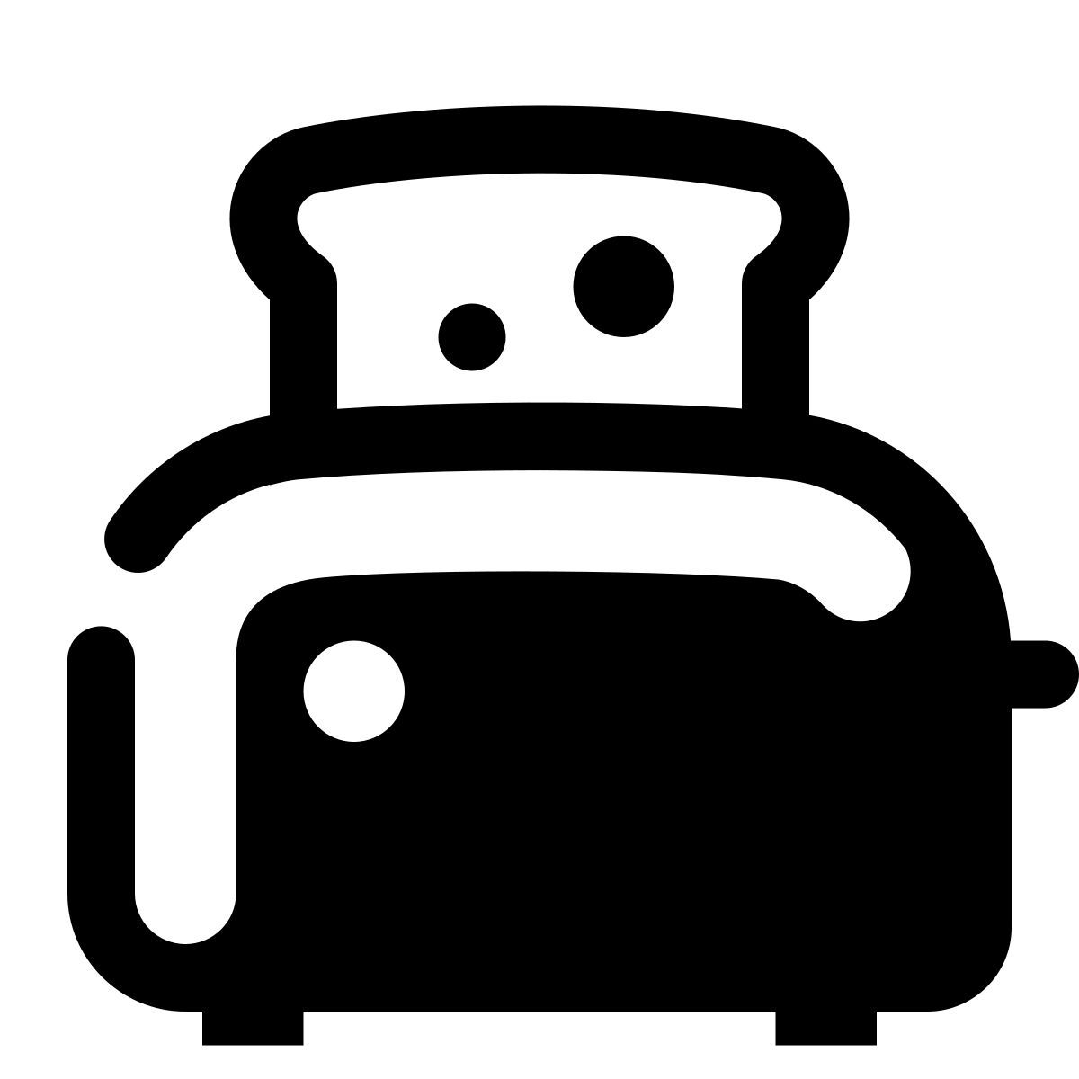 stamp style toaster icon
