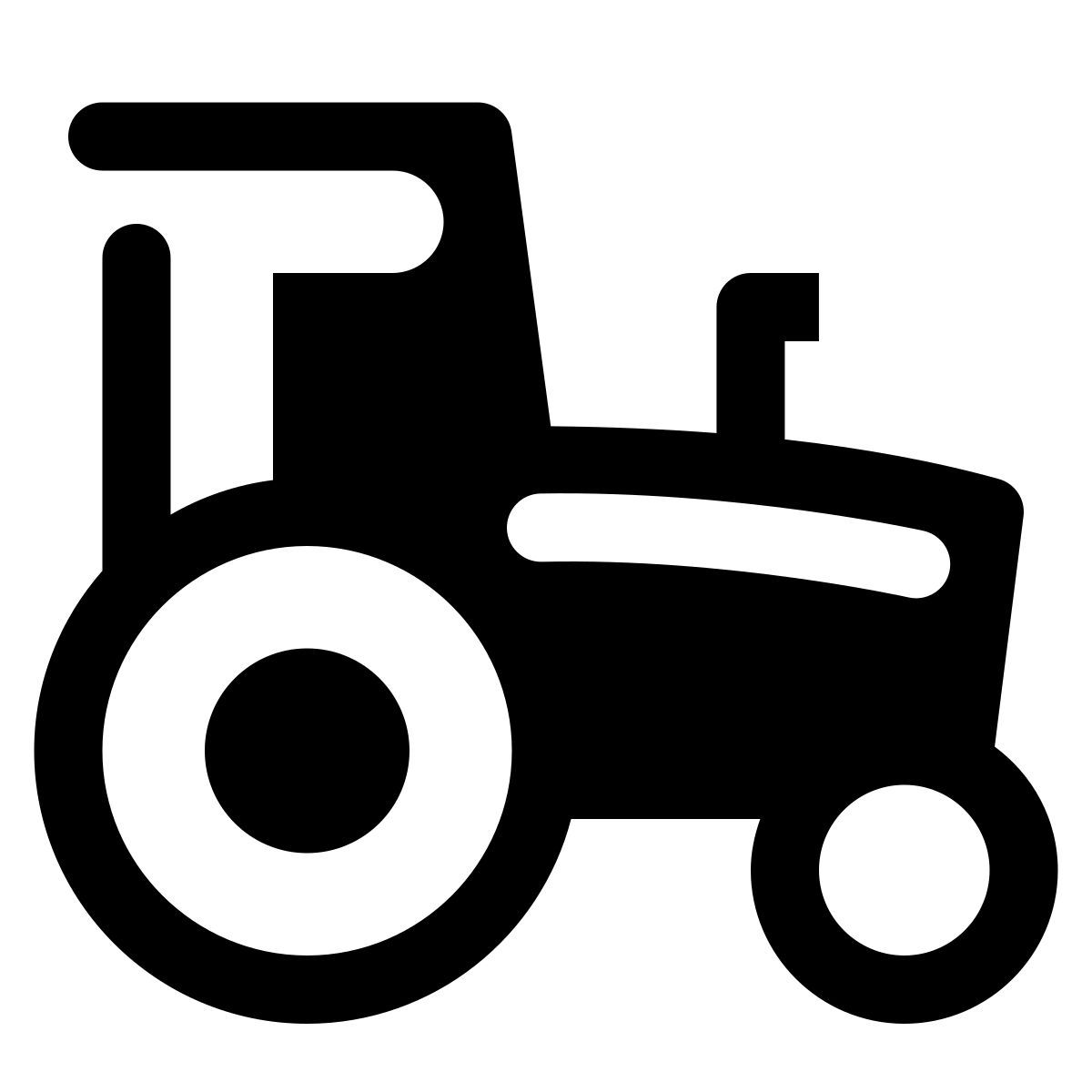 stamp style traktor icon