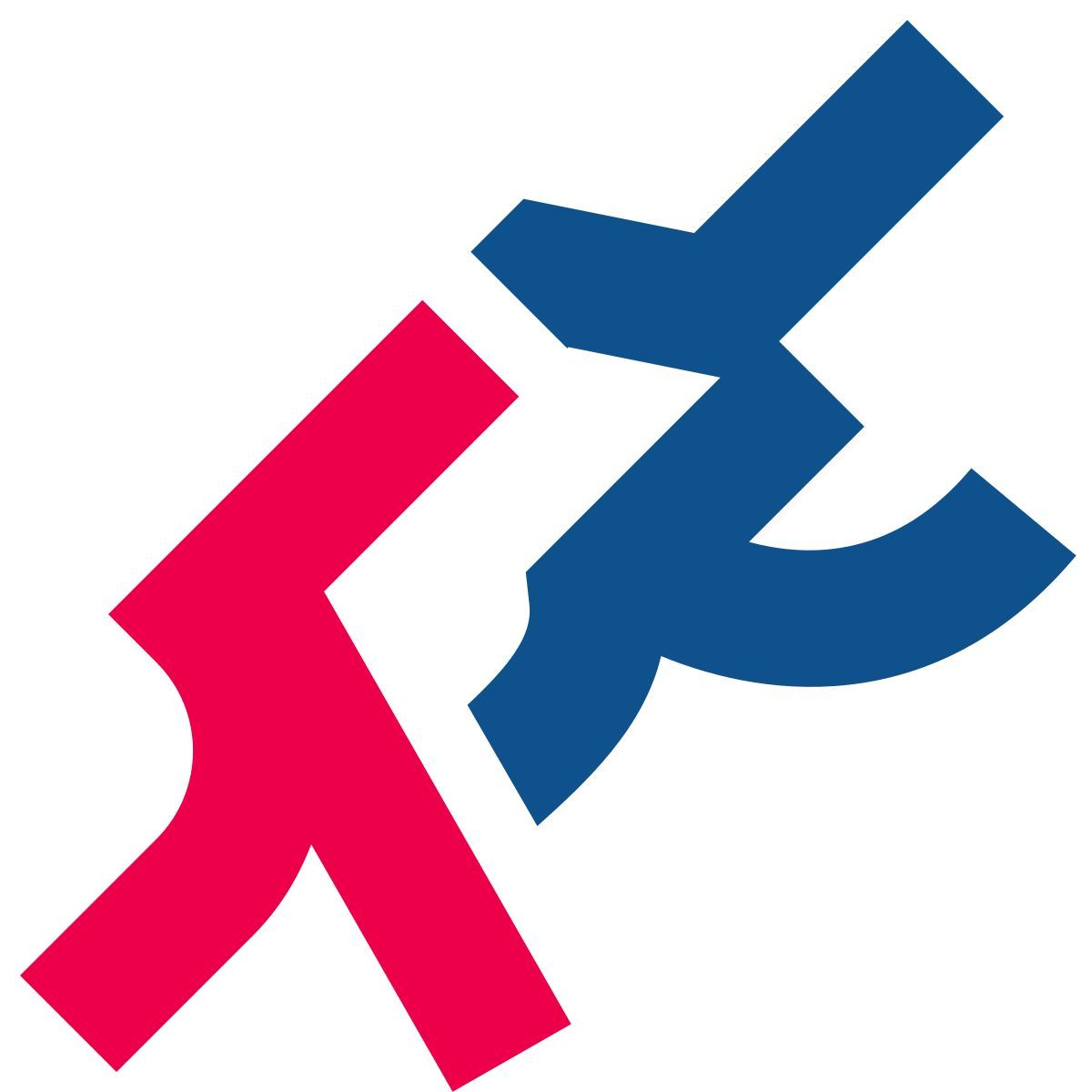 stencil style assault rifle icon