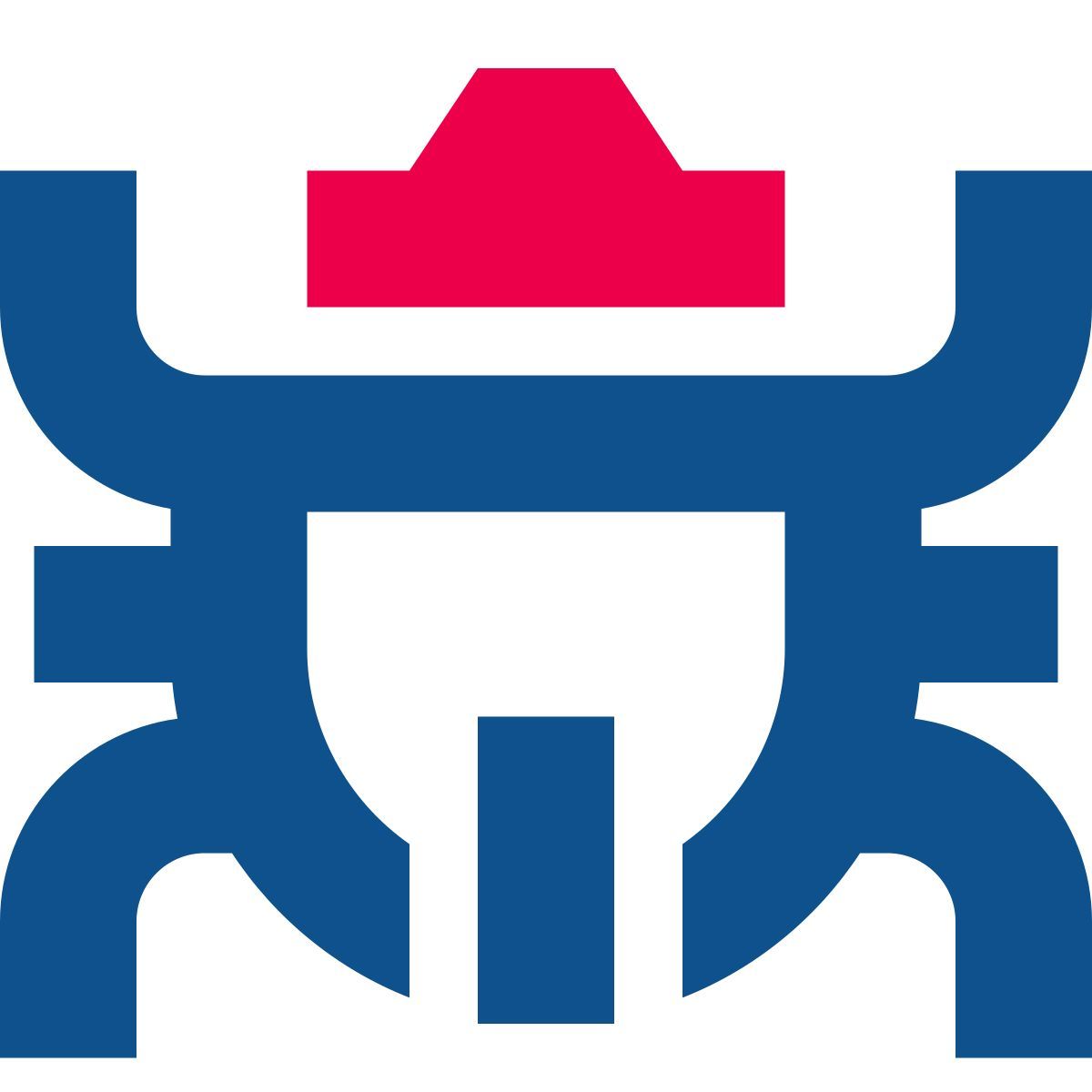 stencil style bug icon