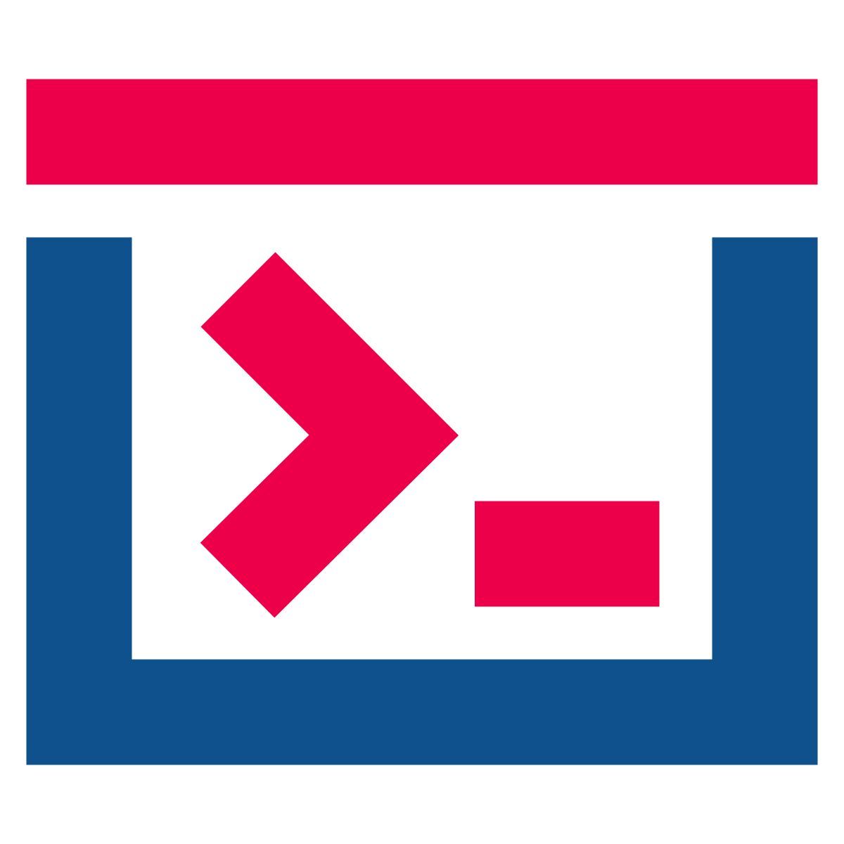 stencil style konsole icon