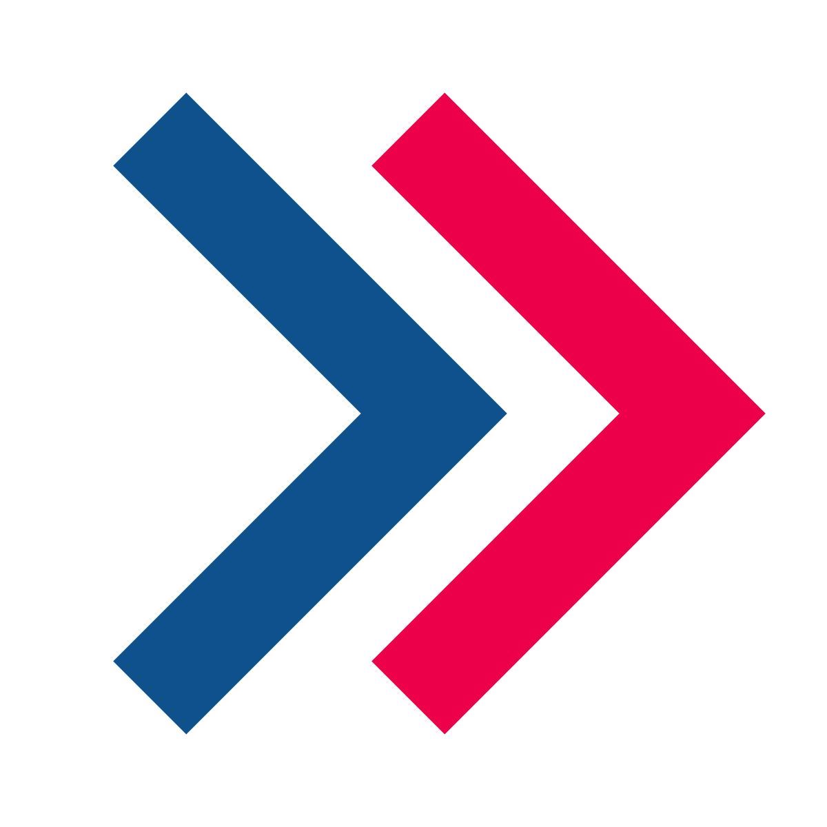 stencil style doppelt rechts icon