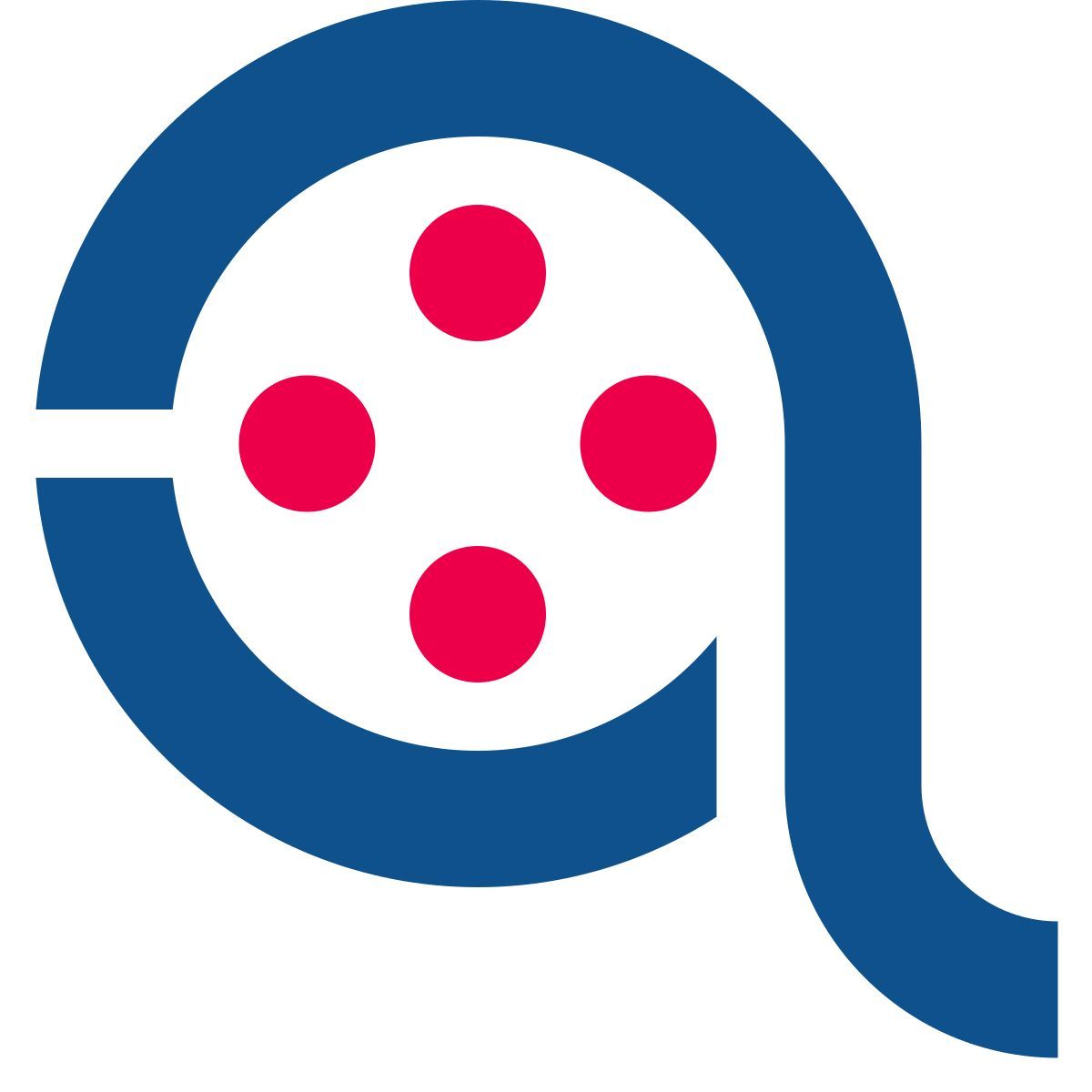 stencil style carrete de película icon