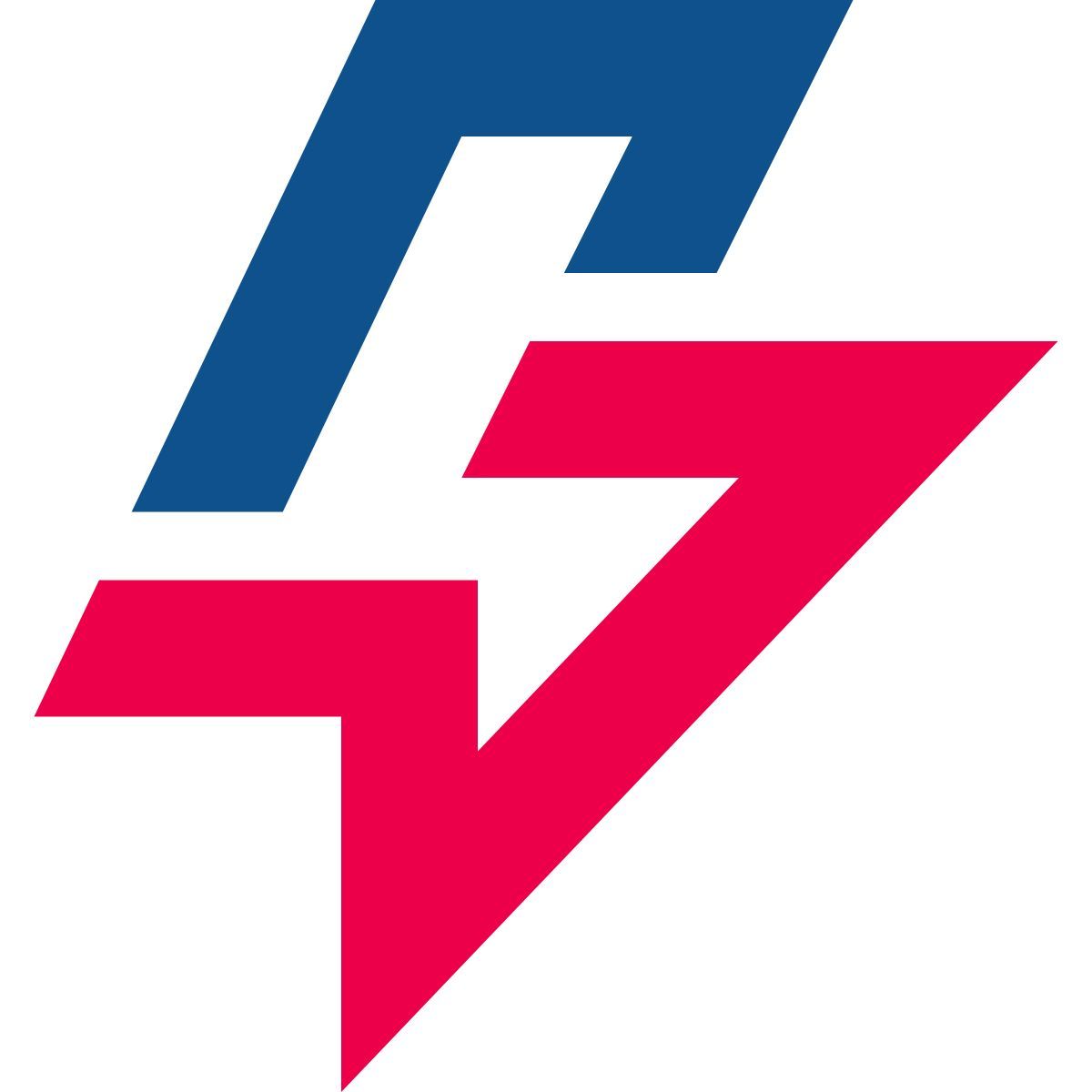 stencil style lightning icon