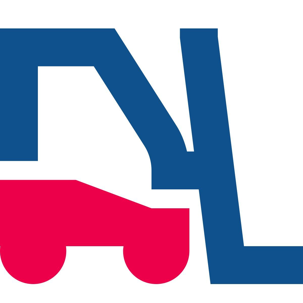 stencil style empilhadeira icon