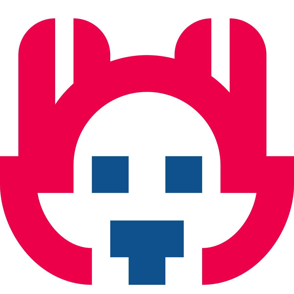 stencil style fox icon