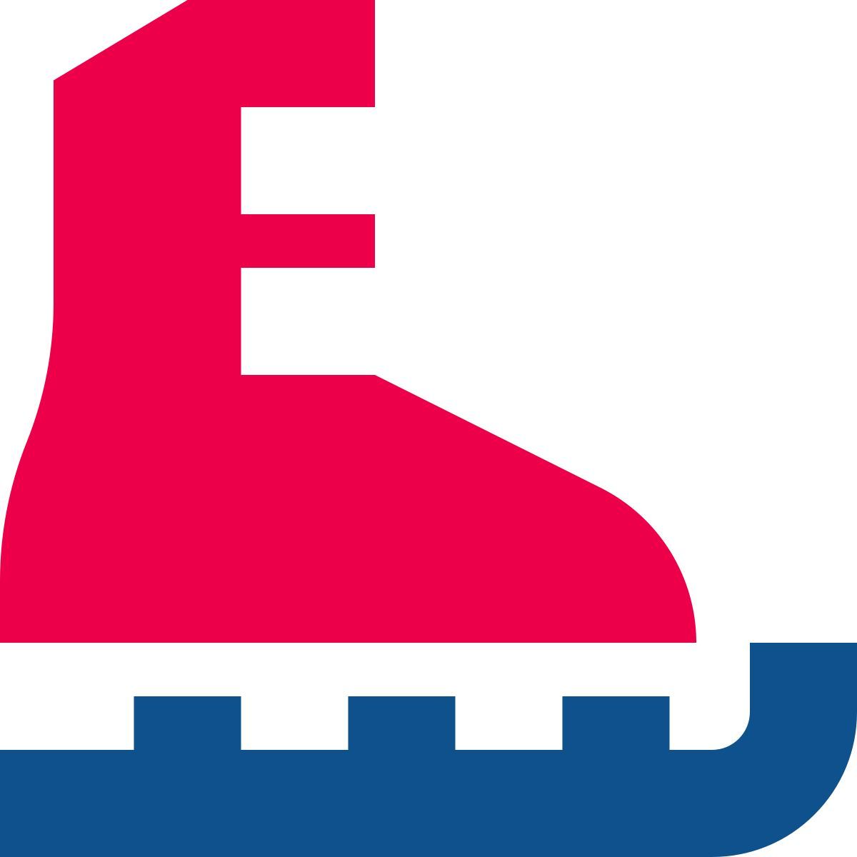 stencil style pattinaggio sul ghiaccio icon