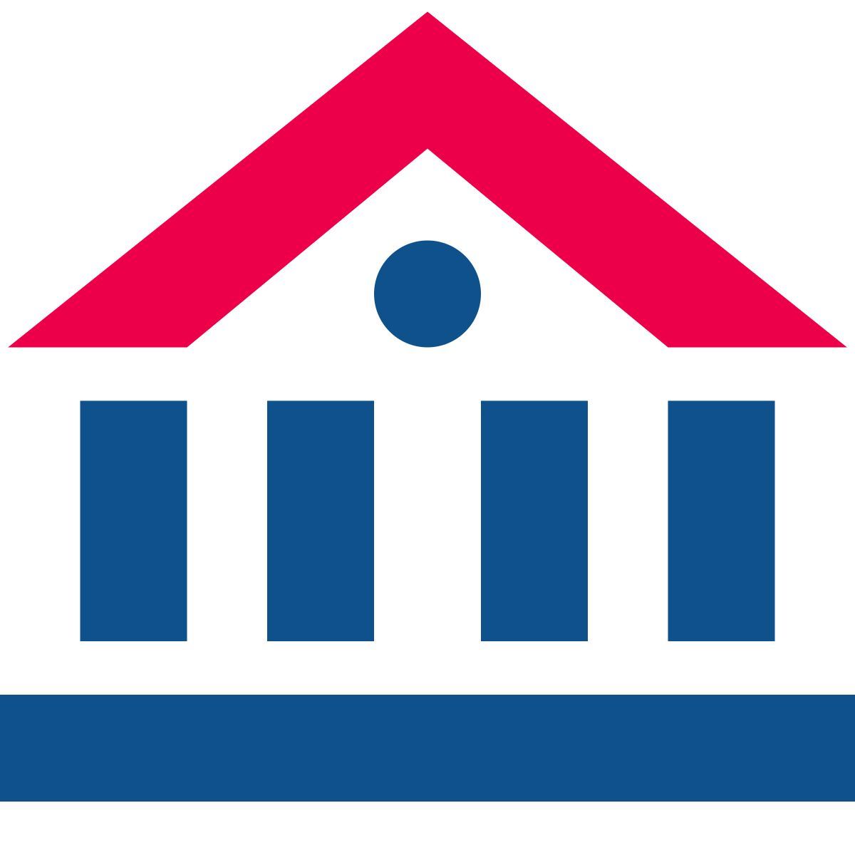 stencil style library icon