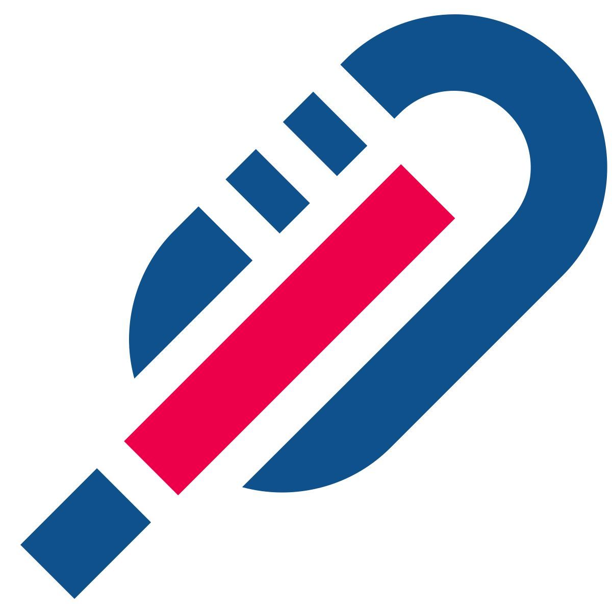 stencil style termómetro médico icon