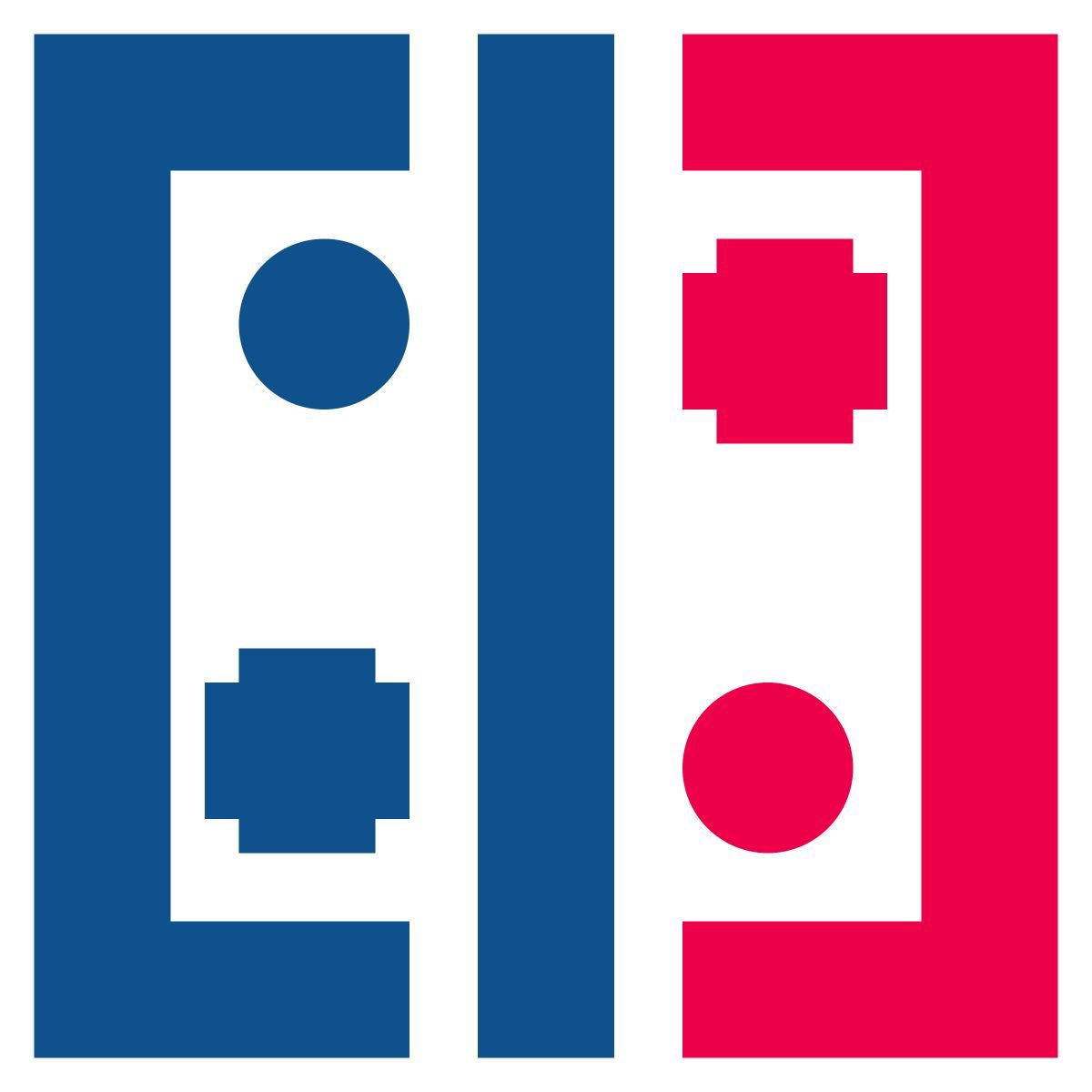 stencil style nintendo switch icon