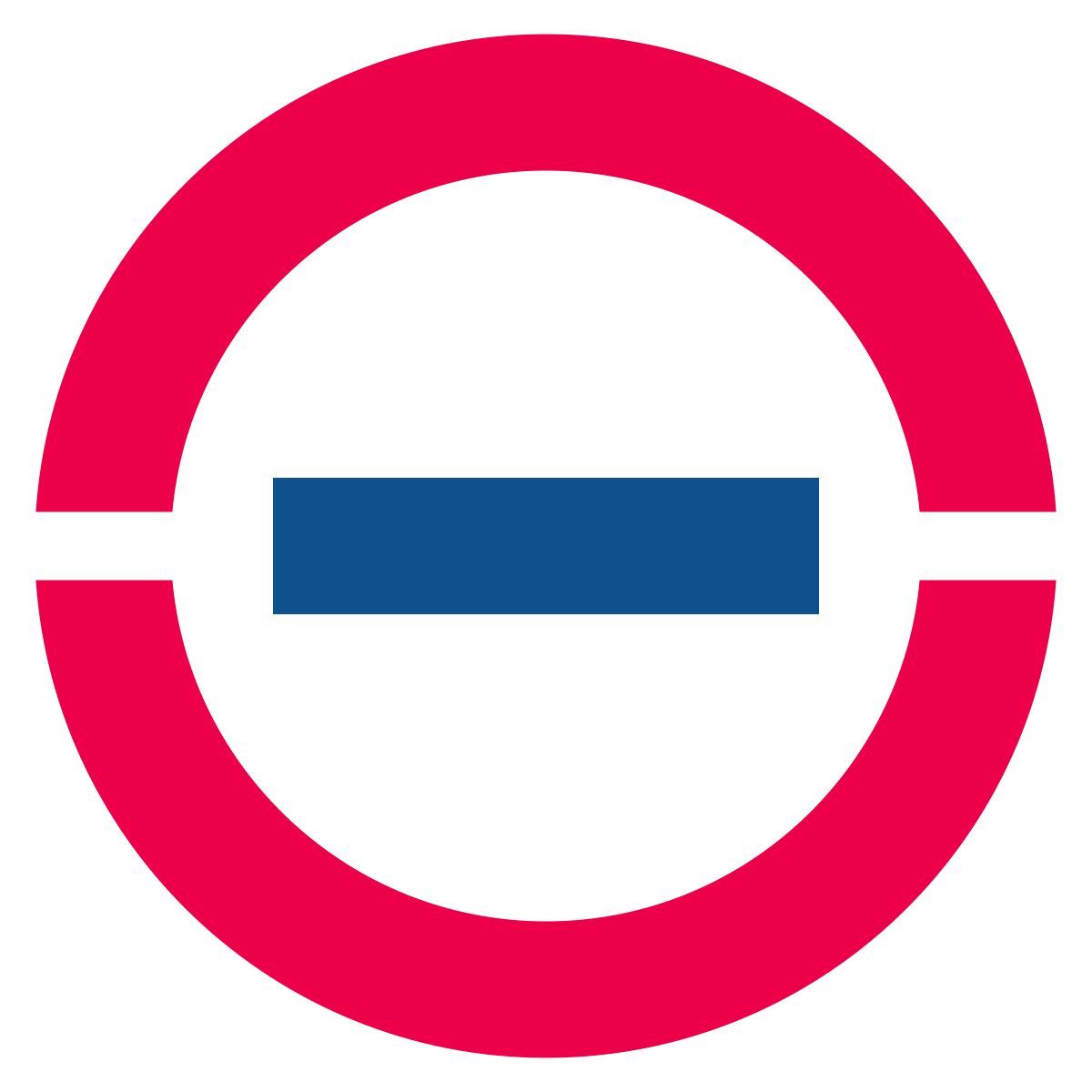 stencil style divieto di ingresso icon