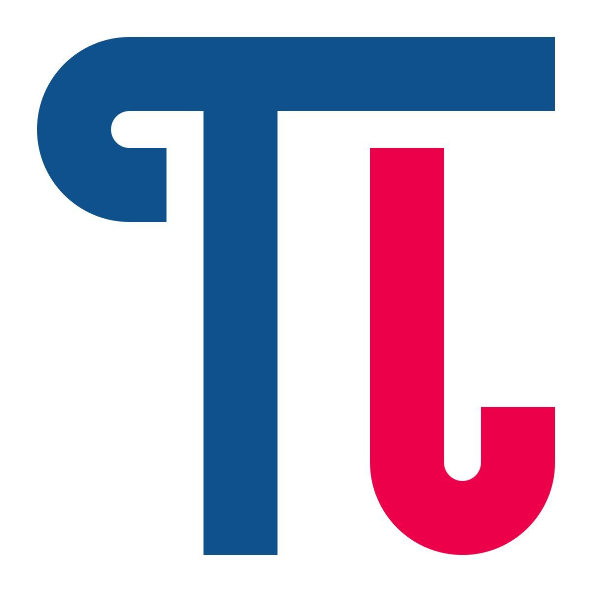 stencil style 파이 icon