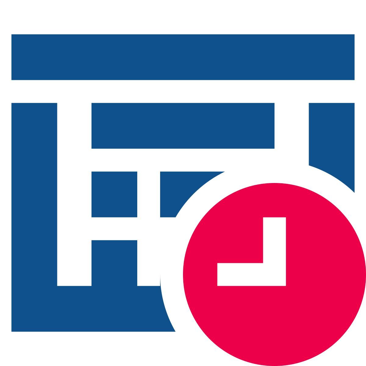 stencil style objet avec durée icon