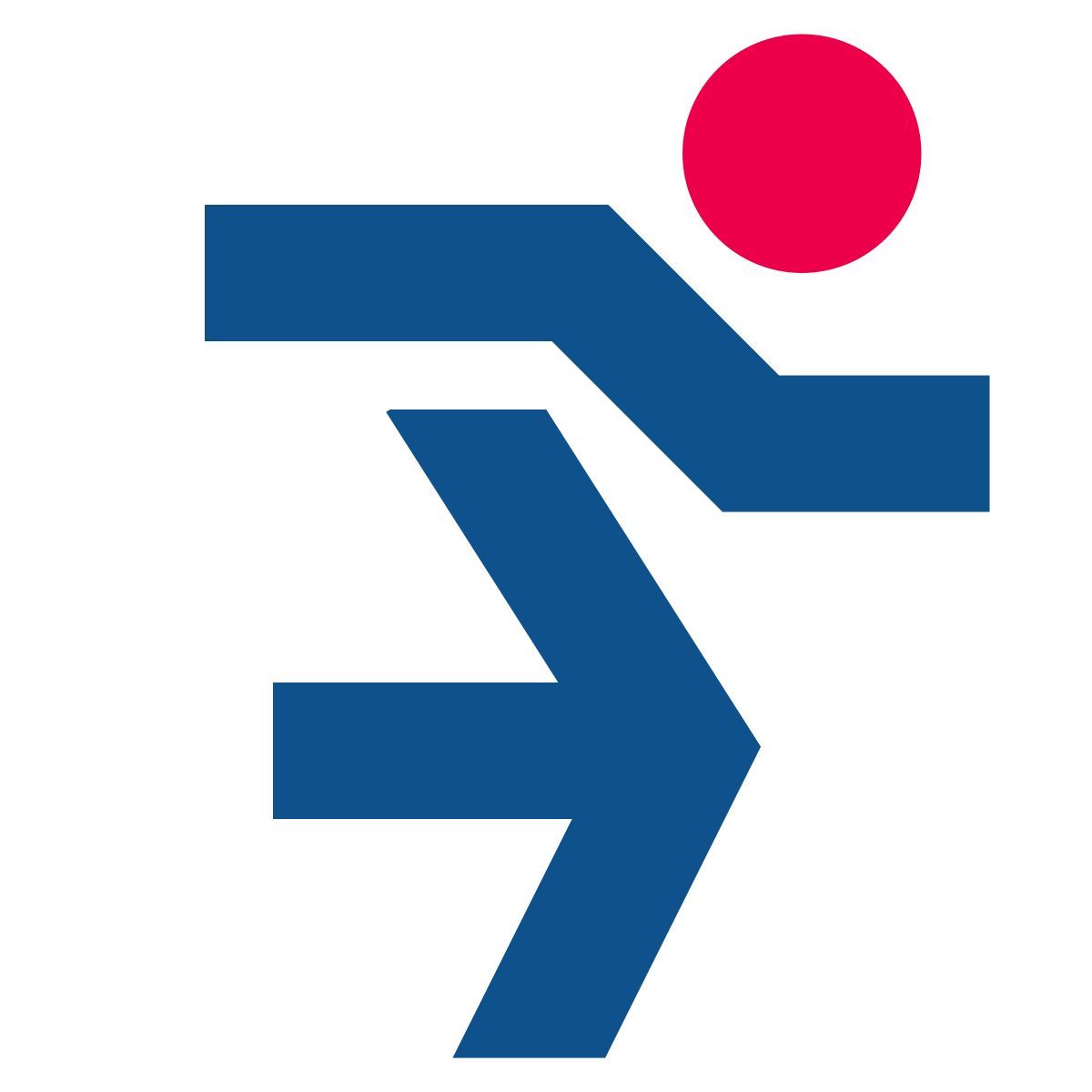 stencil style 跑步 icon