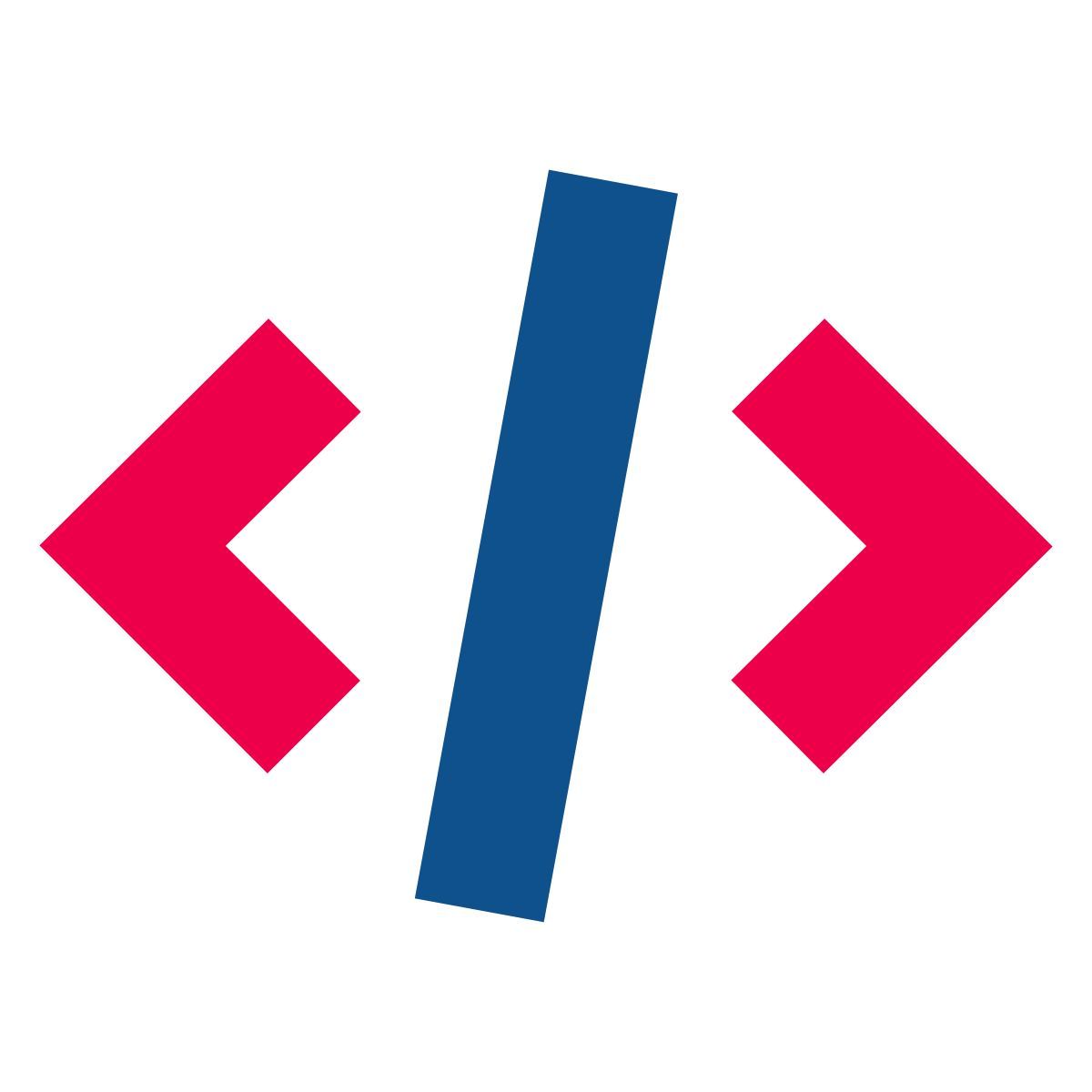 stencil style quellcode icon