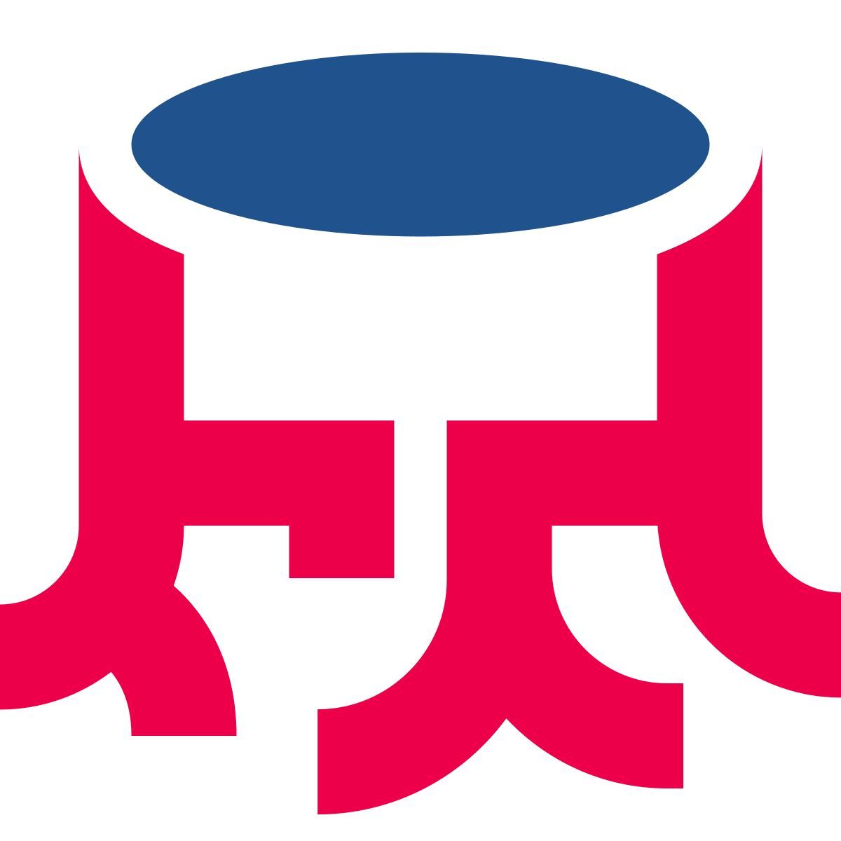 stencil style tocón con raíces icon